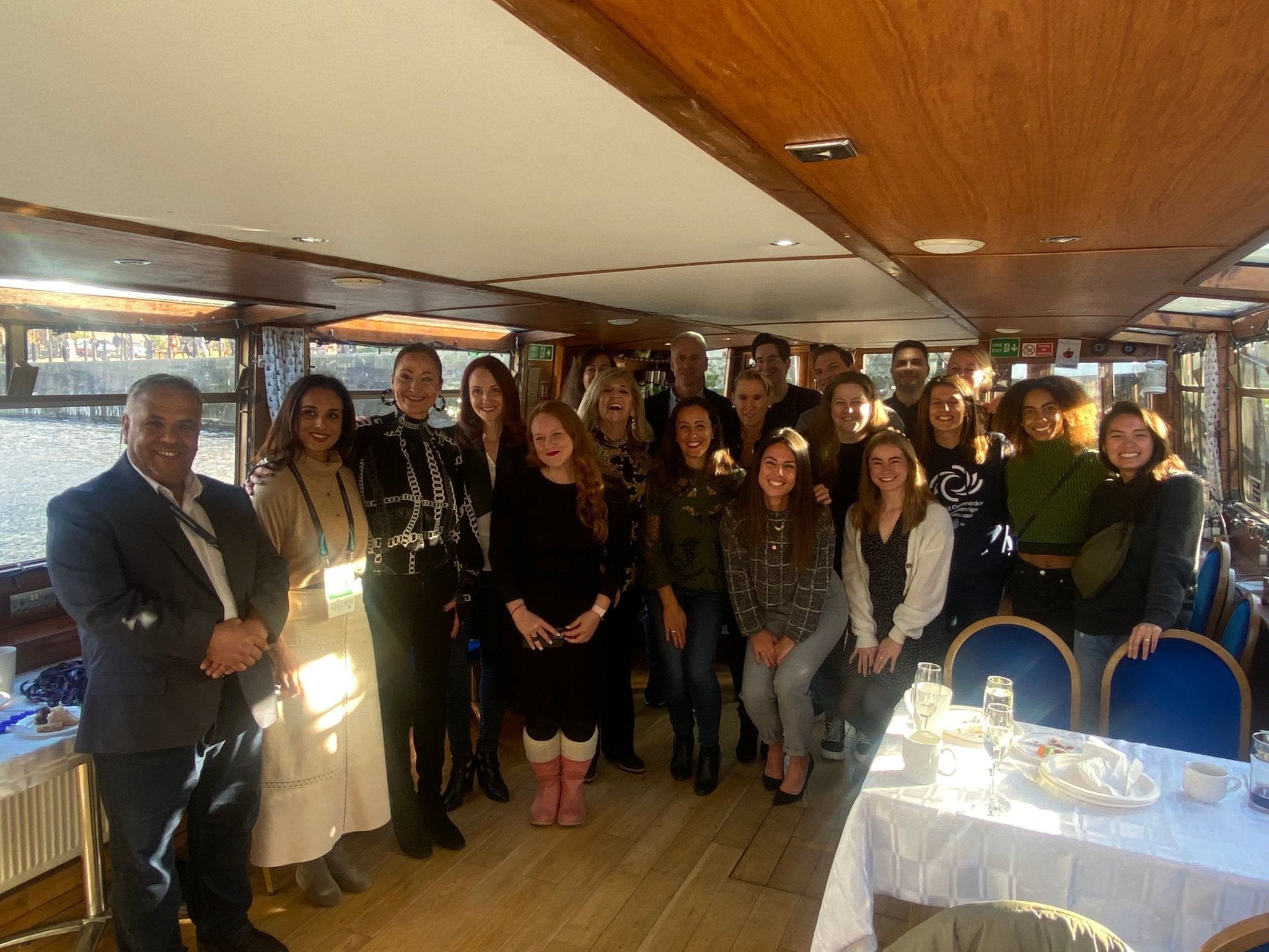 Quatro hosts boat party in Liverpool - Quatro Gymnastics UK