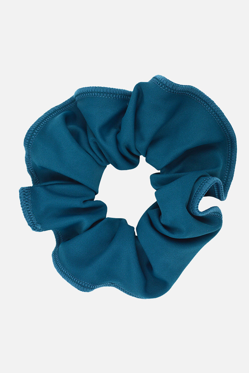 Alpine Green Lycra Scrunchie