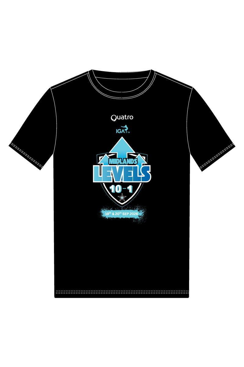IGA - MIDLANDS (LEVELS 10-1) 19TH AND 20TH SEPTEMBER UNISEX T-SHIRT
