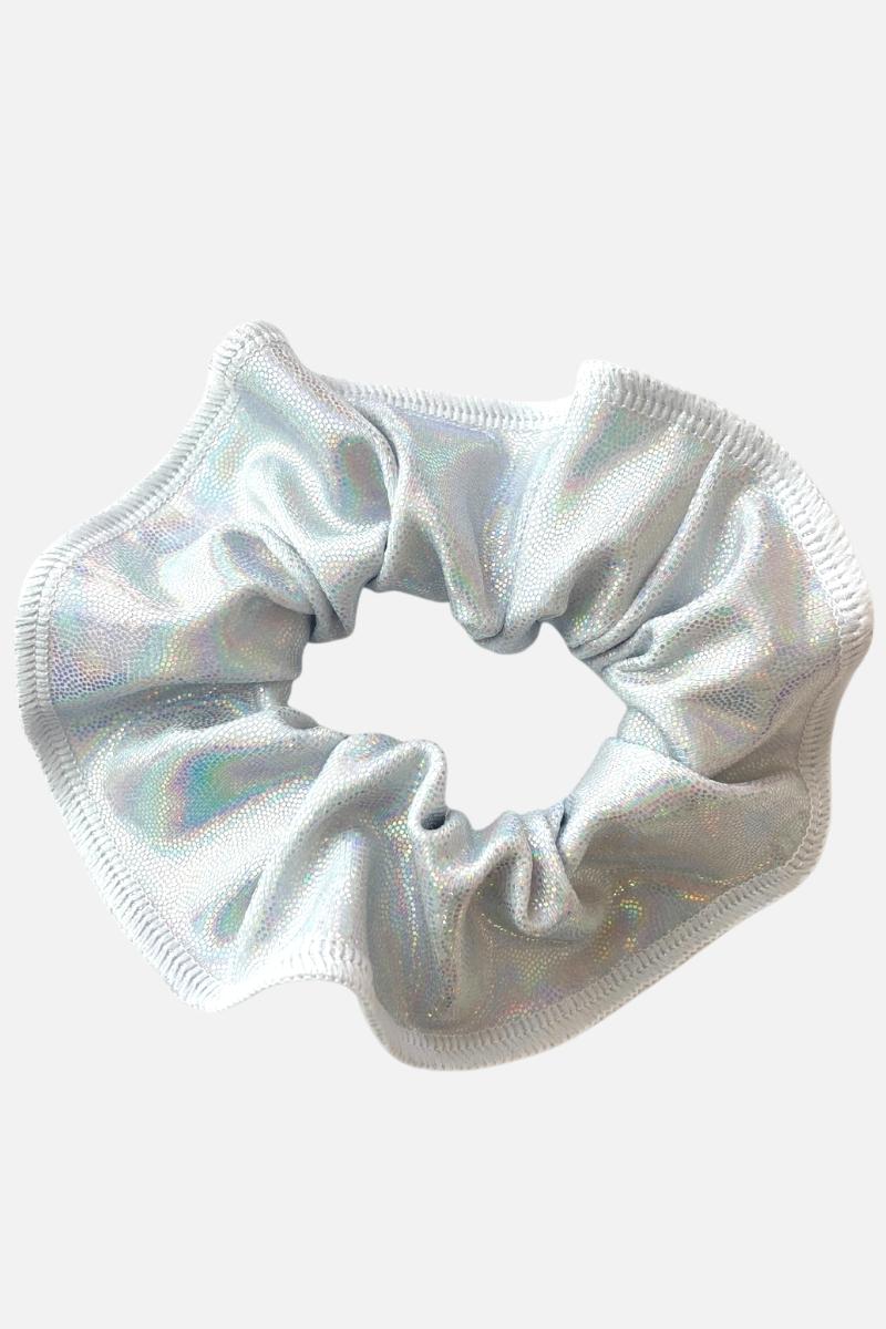 Silver Holo Scrunchie