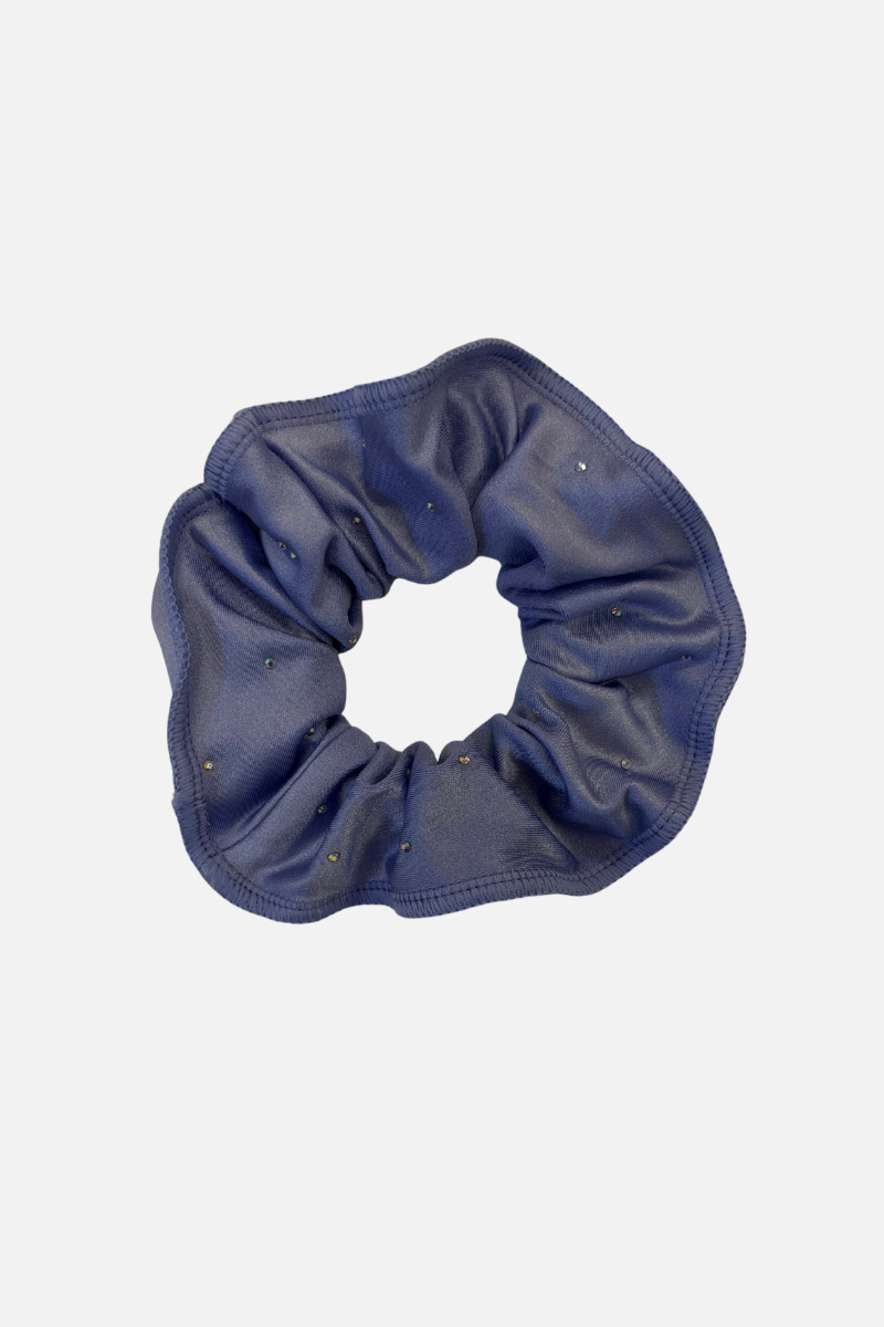 Lilac Wetlook Lycra Scrunchie