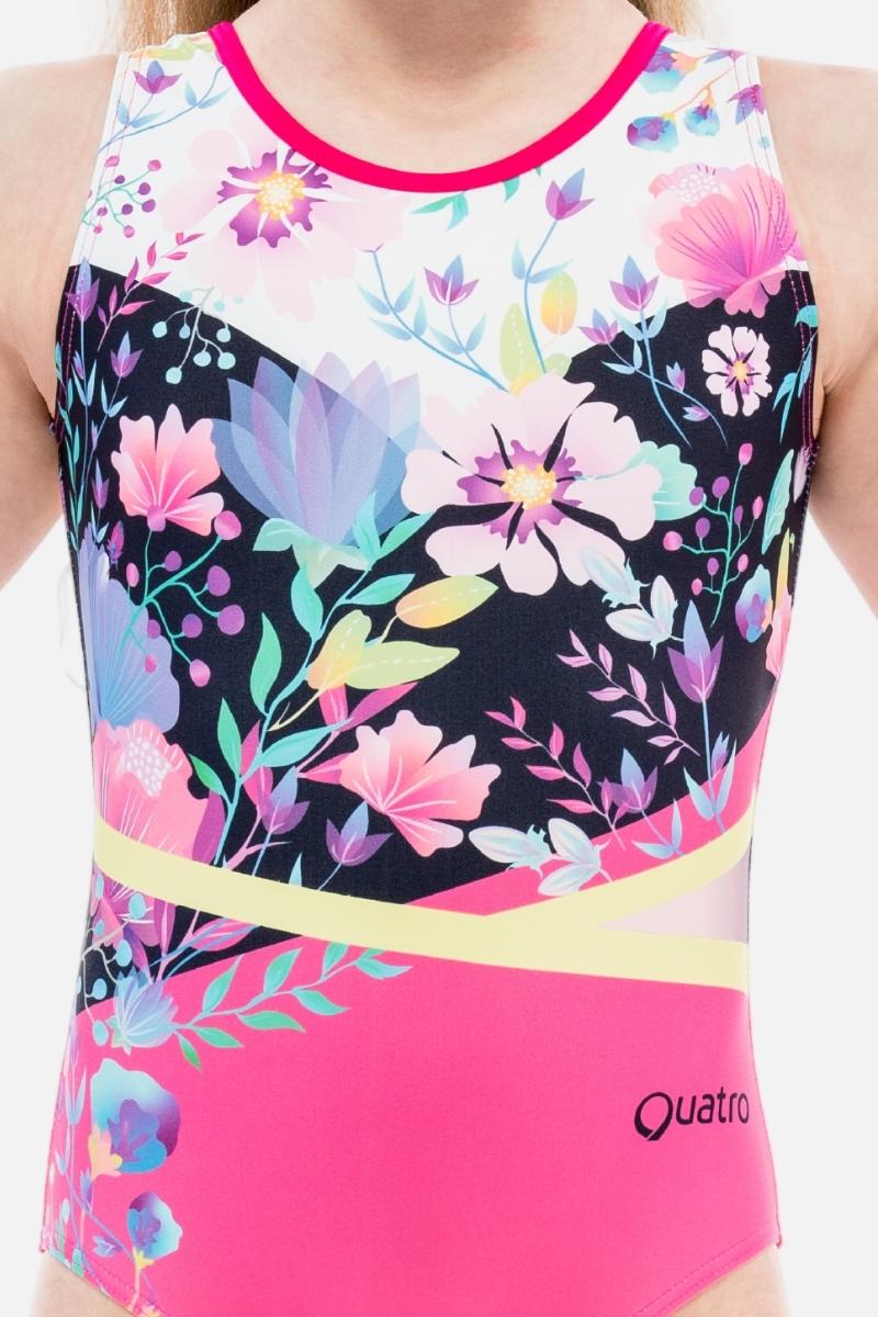 Botanic Pink - configurable - Quatro Gymnastics UK