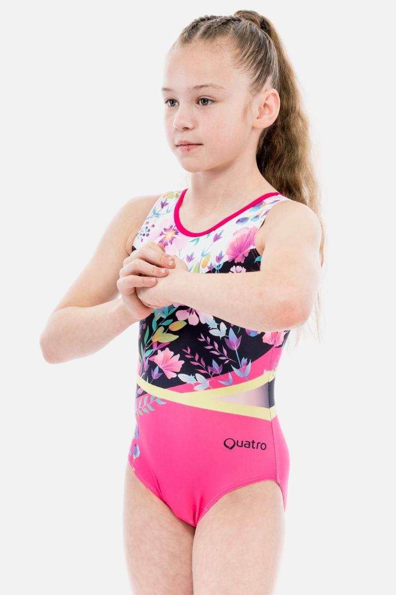 Botanic Pink - configurable - Quatro Gymnastics UK