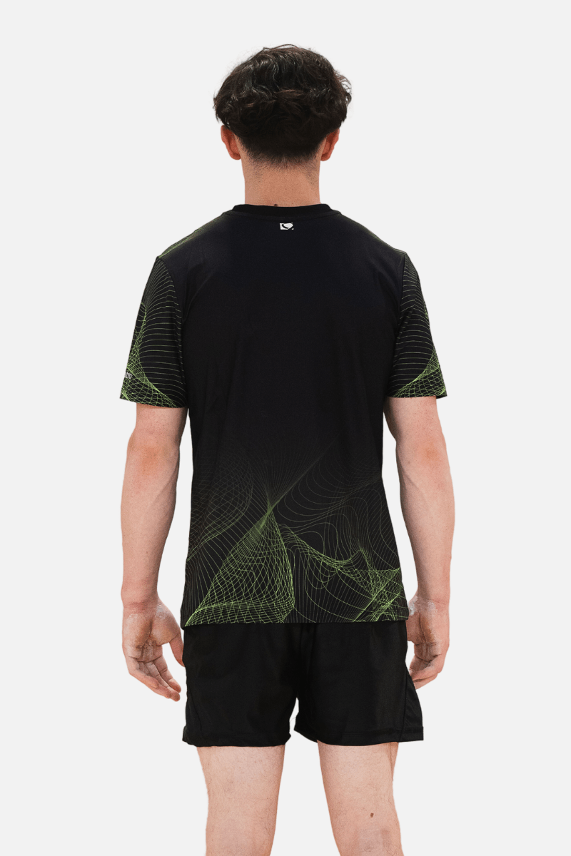 Gymnastics Ireland Fan T-Shirt Black - Configurable - Quatro Gymnastics UK