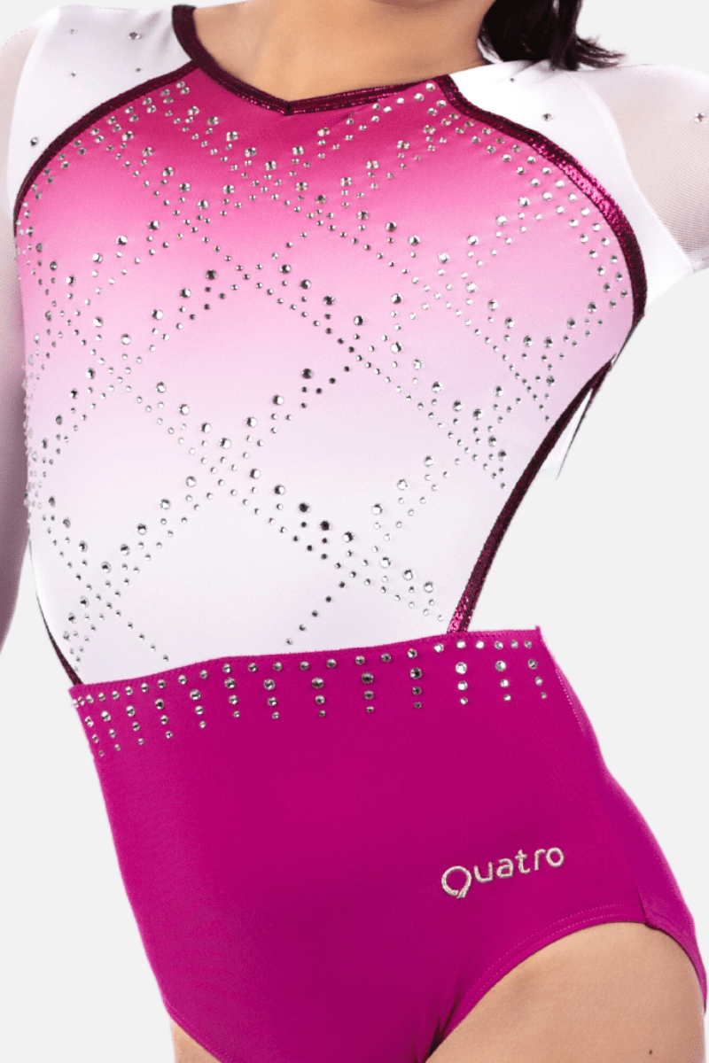 Jewel Blackberry LS - Configurable - Quatro Gymnastics UK