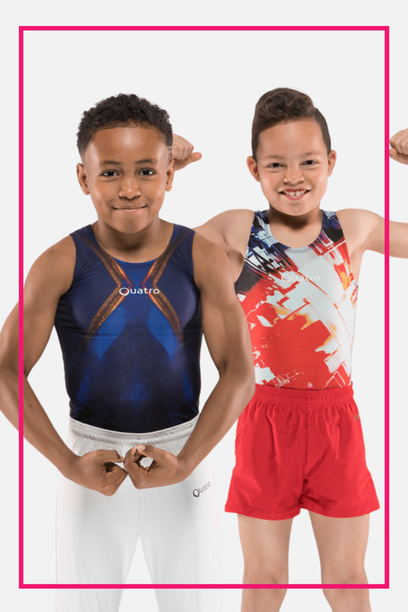 Lucky Dip Mens Gymnastics Leotard - configurable - Quatro Gymnastics UK
