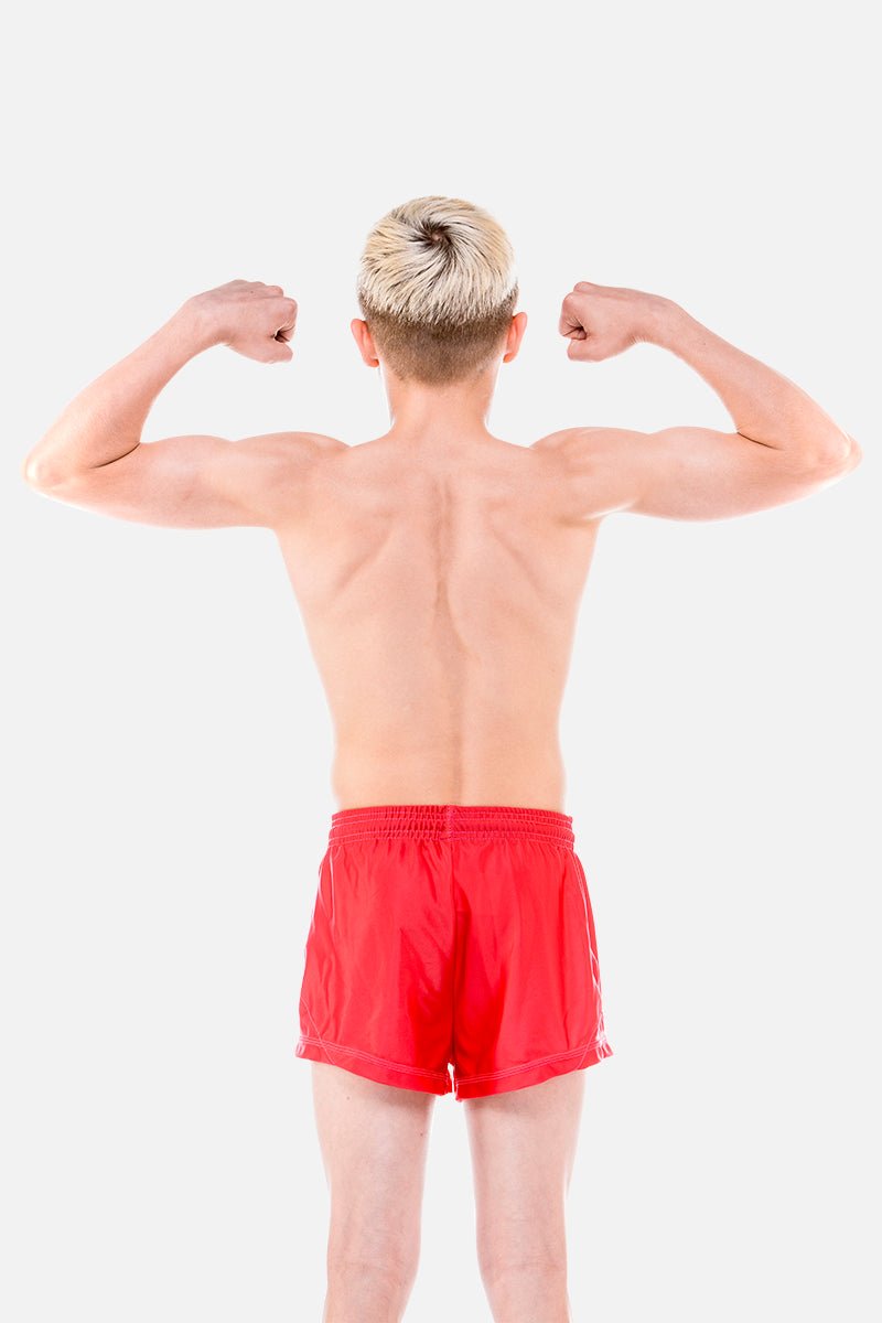 Mens Pink Shorts - configurable - Quatro Gymnastics UK