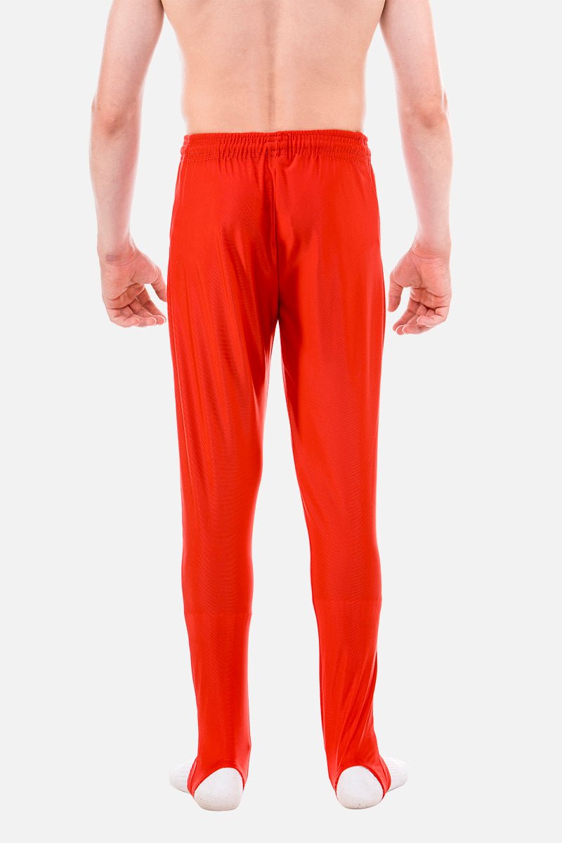 Mens Red Longs - configurable - Quatro Gymnastics UK