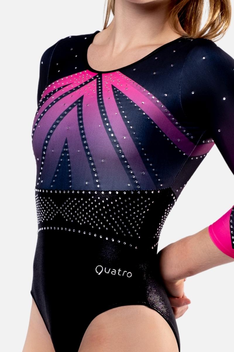 Omnia Black Pink - Quatro Gymnastics UK
