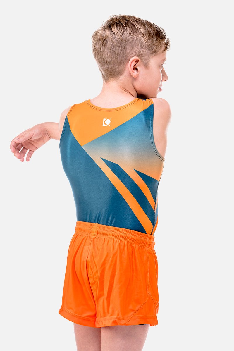 Peak Green Mens Leotard - configurable - Quatro Gymnastics UK