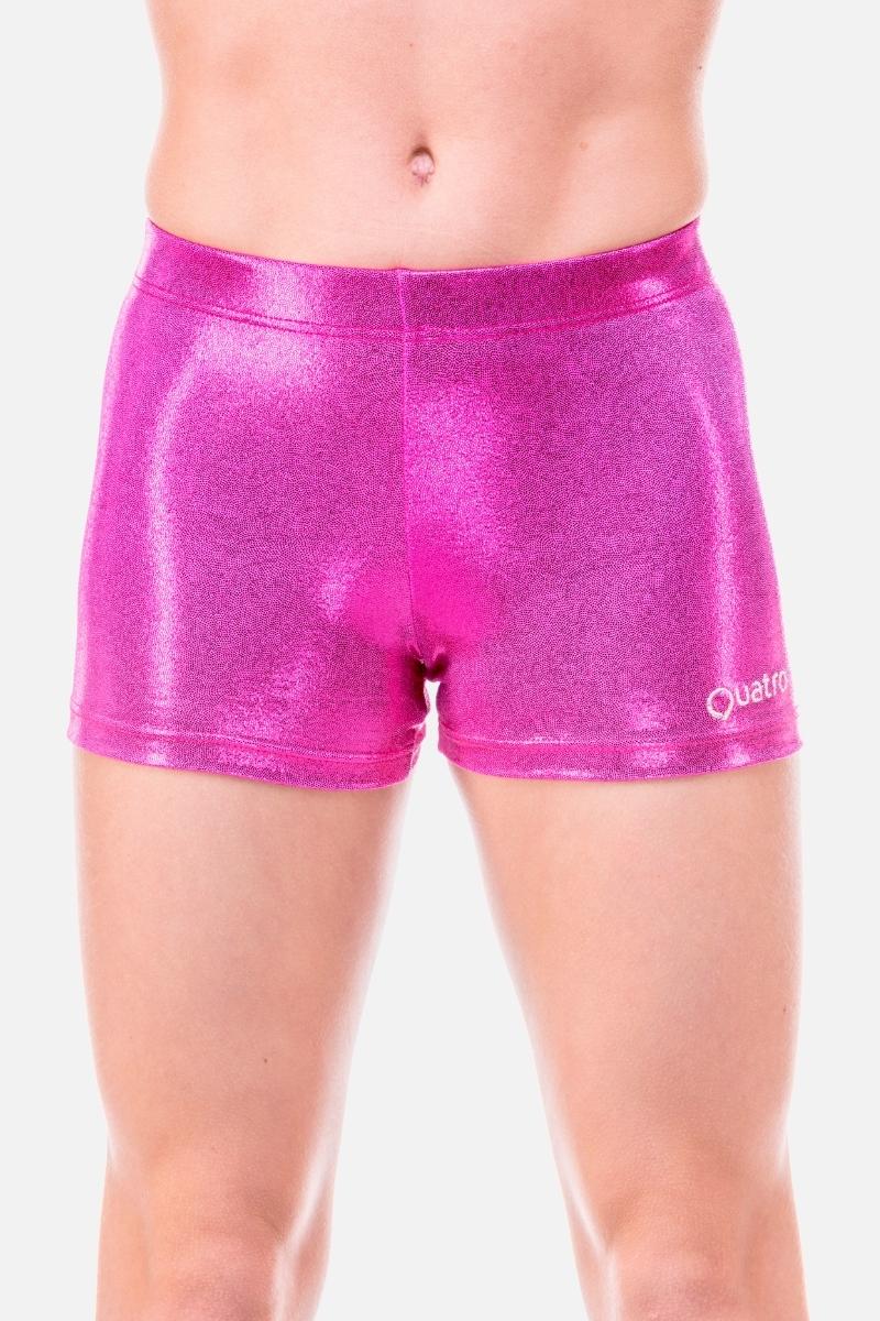 Pink Mystic Coloured Shorts - configurable - Quatro Gymnastics UK