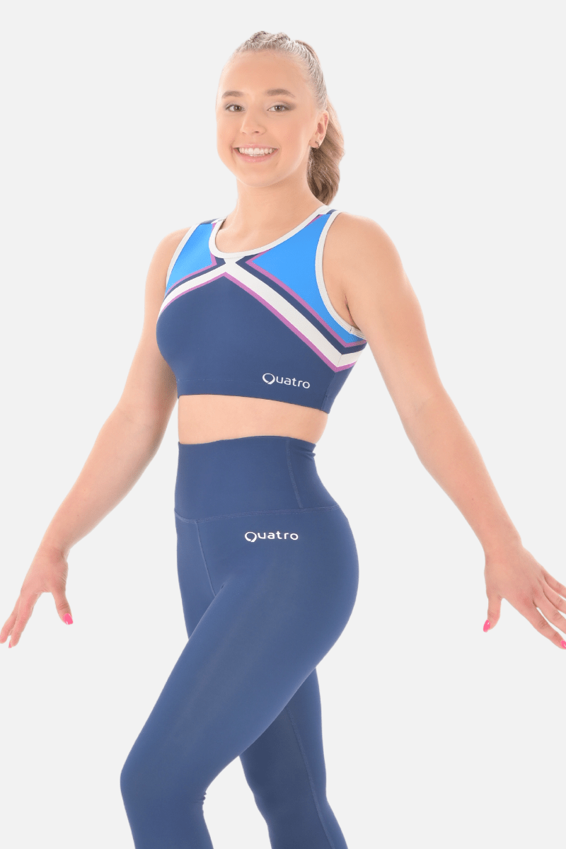 Scottish Replica Crop Top - configurable - Quatro Gymnastics UK