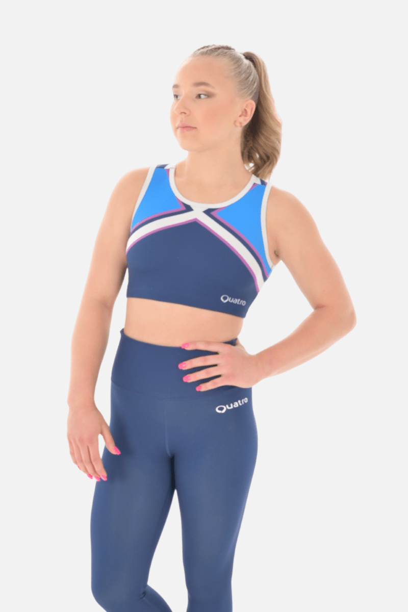 Scottish Replica Crop Top - configurable - Quatro Gymnastics UK