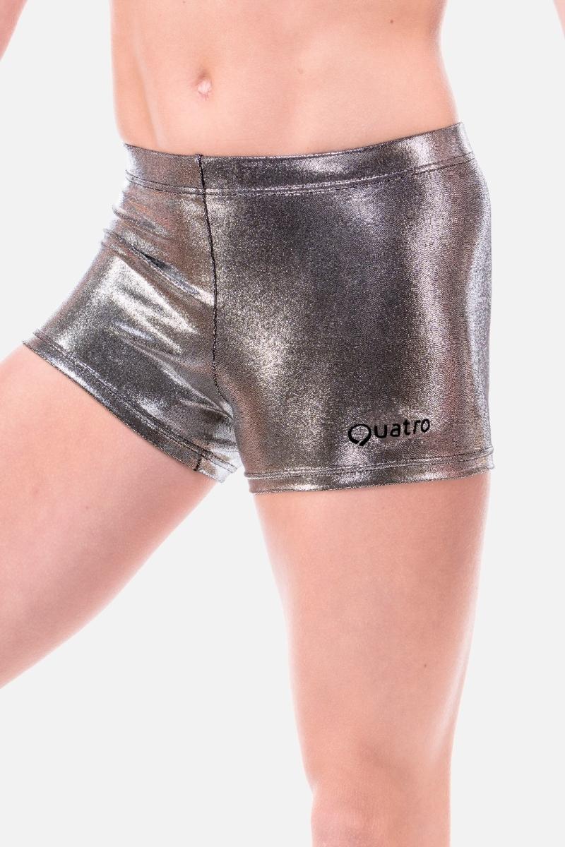Steel Mystic Coloured Shorts - configurable - Quatro Gymnastics UK