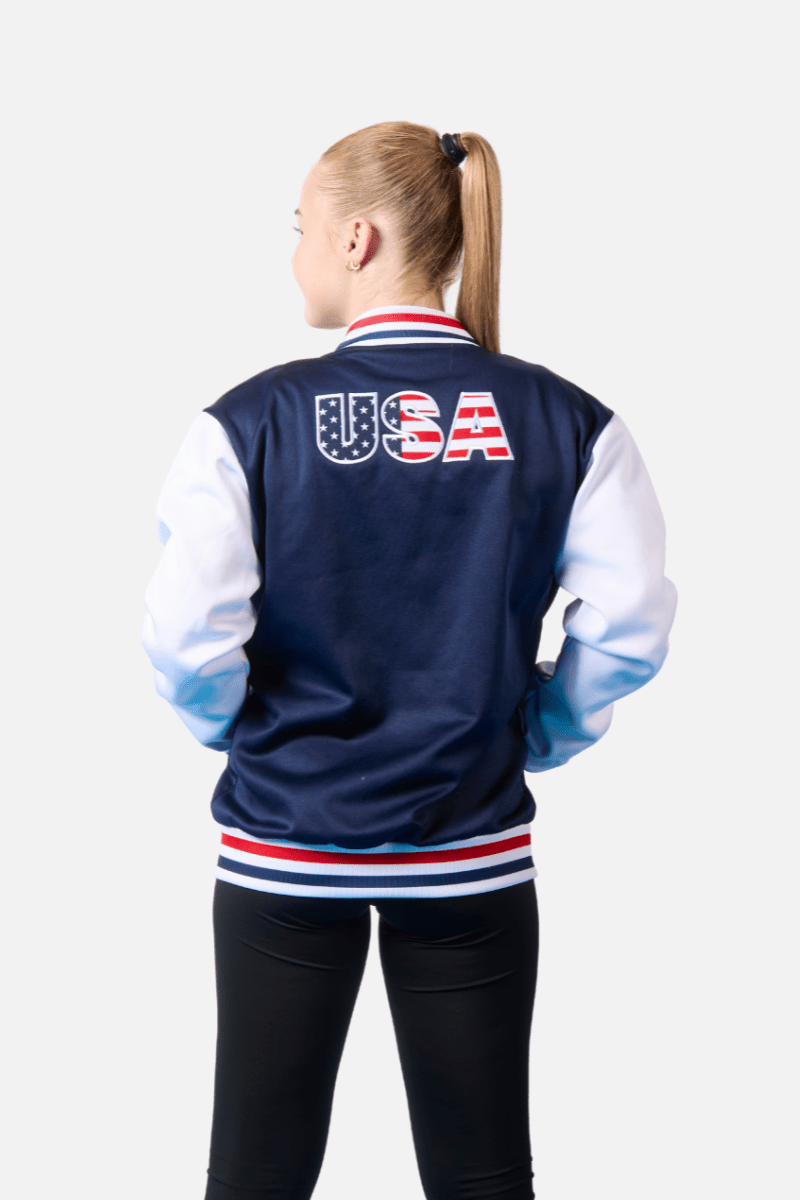 USA Varsity Jacket - Configurable - Quatro Gymnastics UK