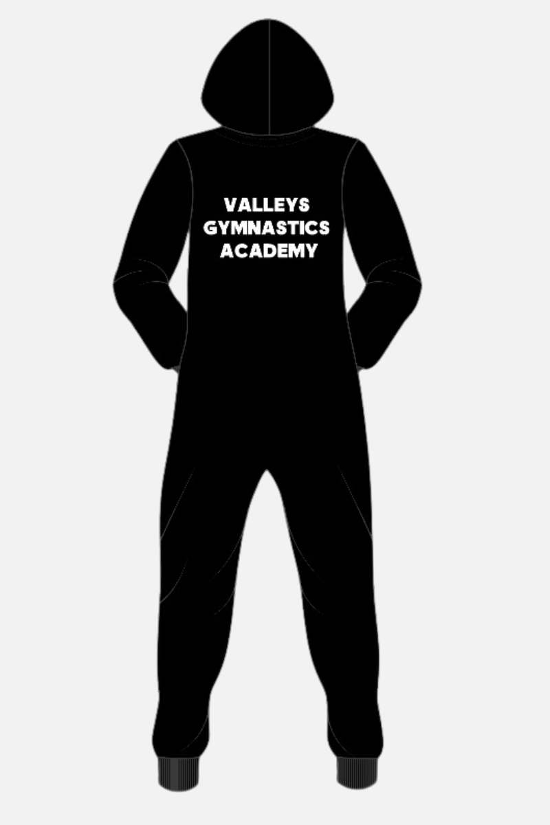VGA Black Onesie - Configurable - Quatro Gymnastics UK