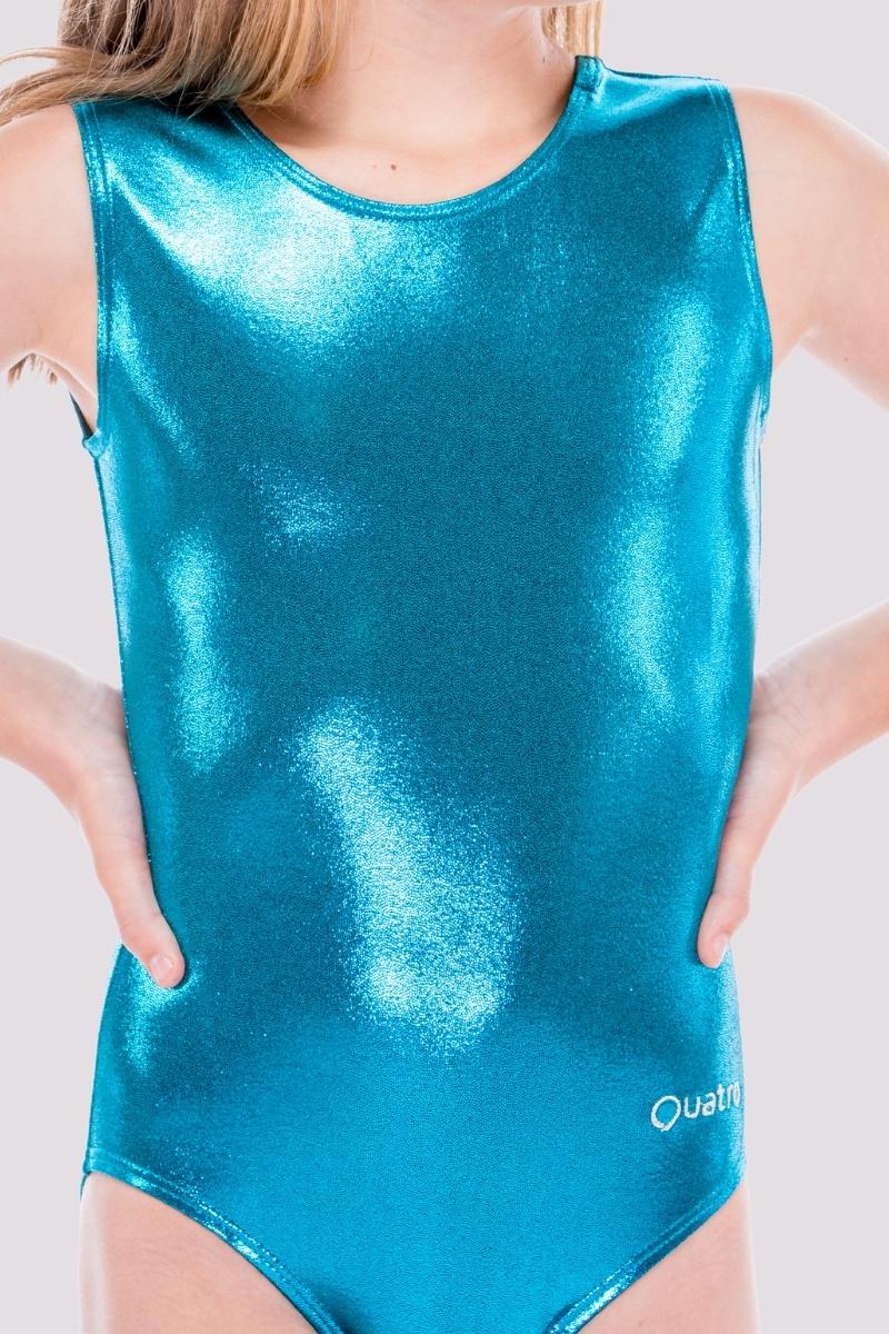 Workout Tank Teal - configurable - Quatro Gymnastics UK