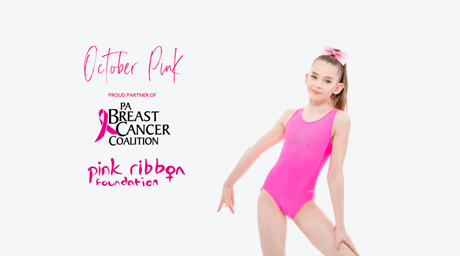 October Pink - A Drive for Breast Cancer Awareness with Quatro Gymnastics - Quatro Gymnastics UK