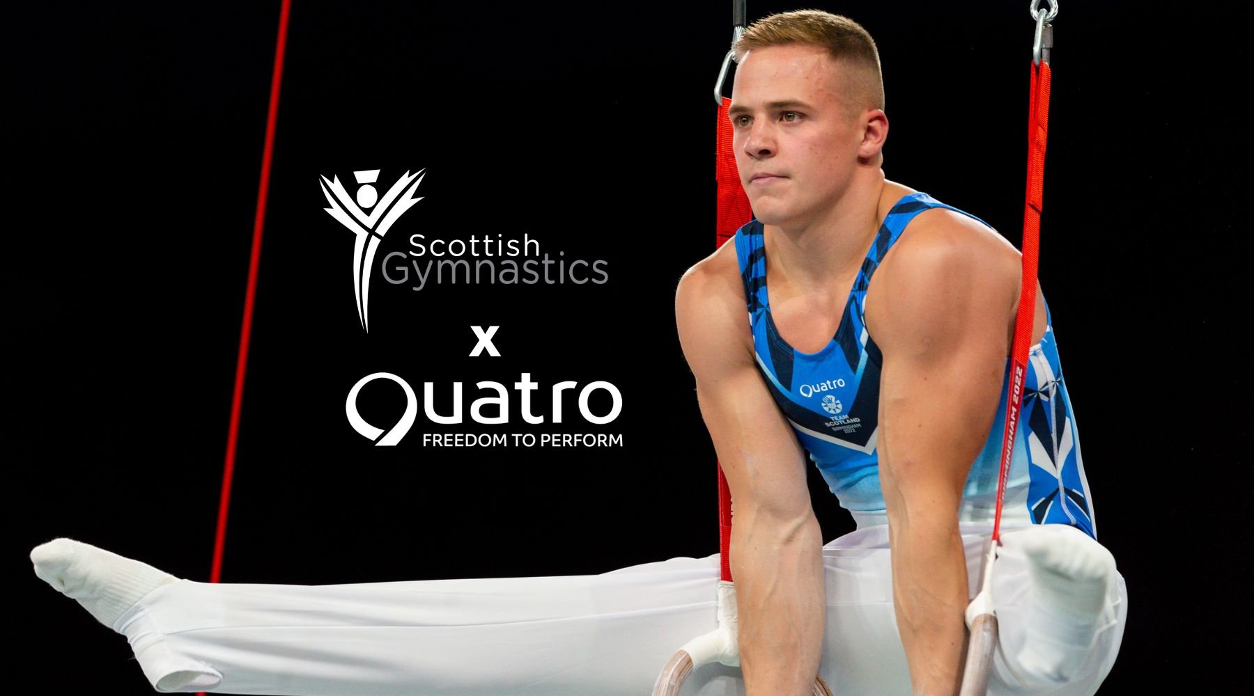 Quatro Gymnastics and Scottish Gymnastics are delighted to announce a four-year partnership extension - Quatro Gymnastics UK