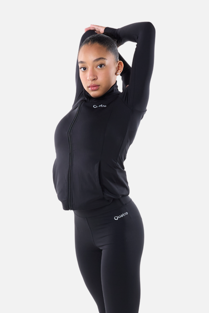 Custom Yoga Black Jacket