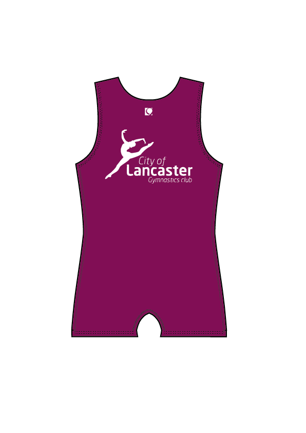 City of Lancaster Boys Recreational Leotard Blackberry