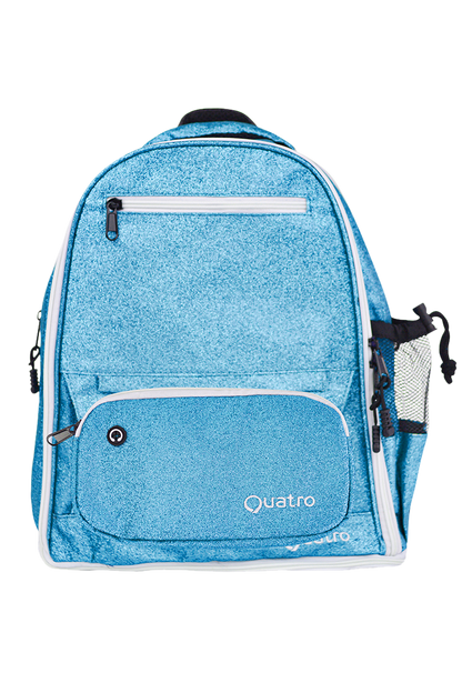 Blue Glitter Backpack