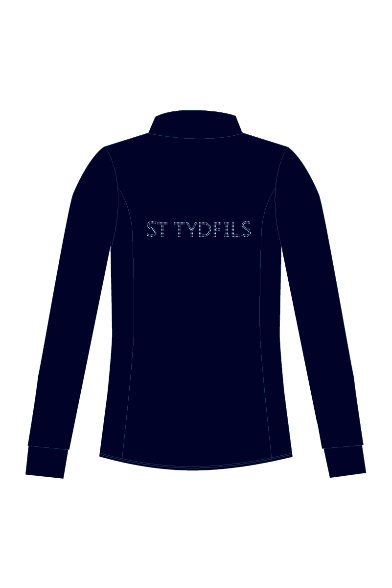 ST TYDFILS NAVY YOGA FIT JACKET