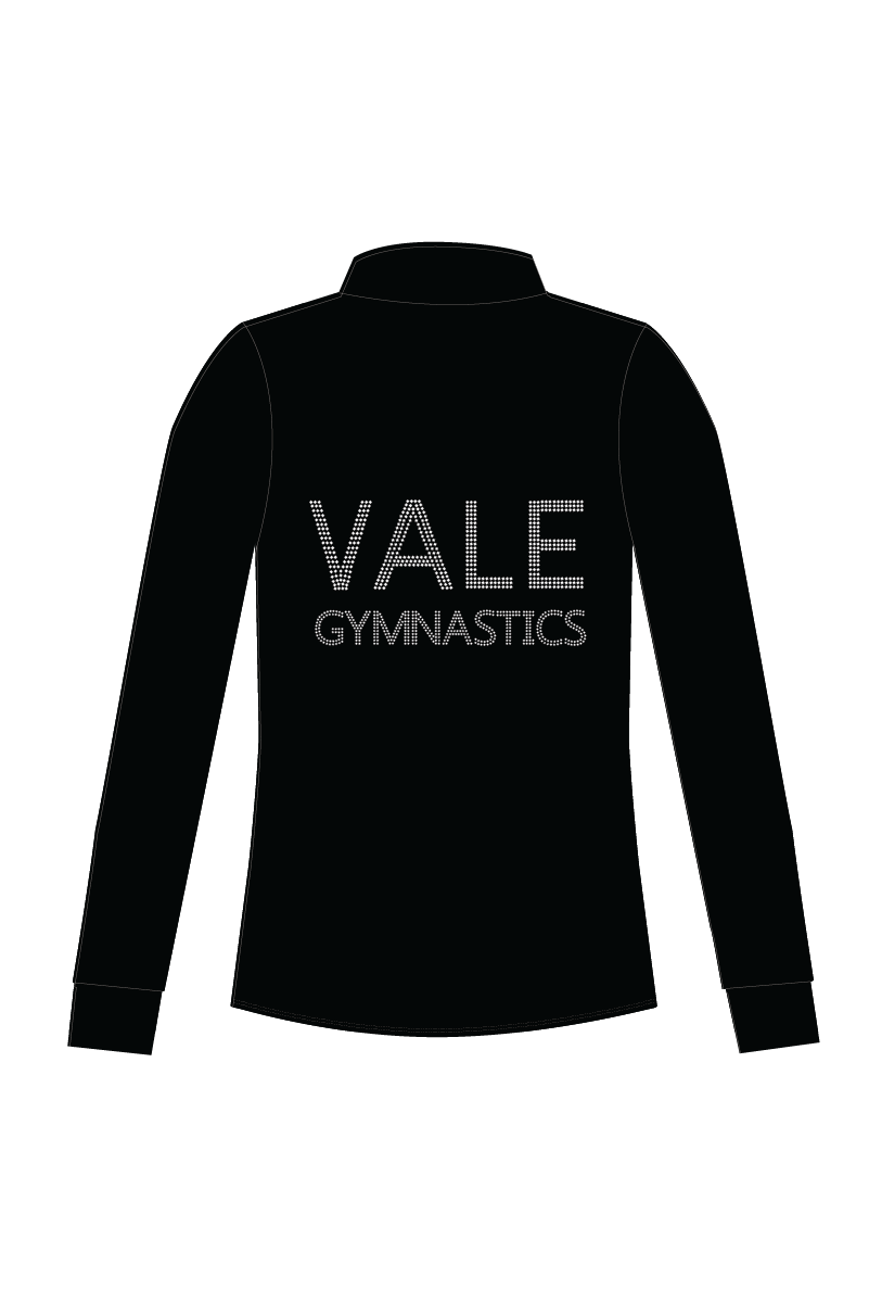 Vale Gymnastics Black Velvet Jacket