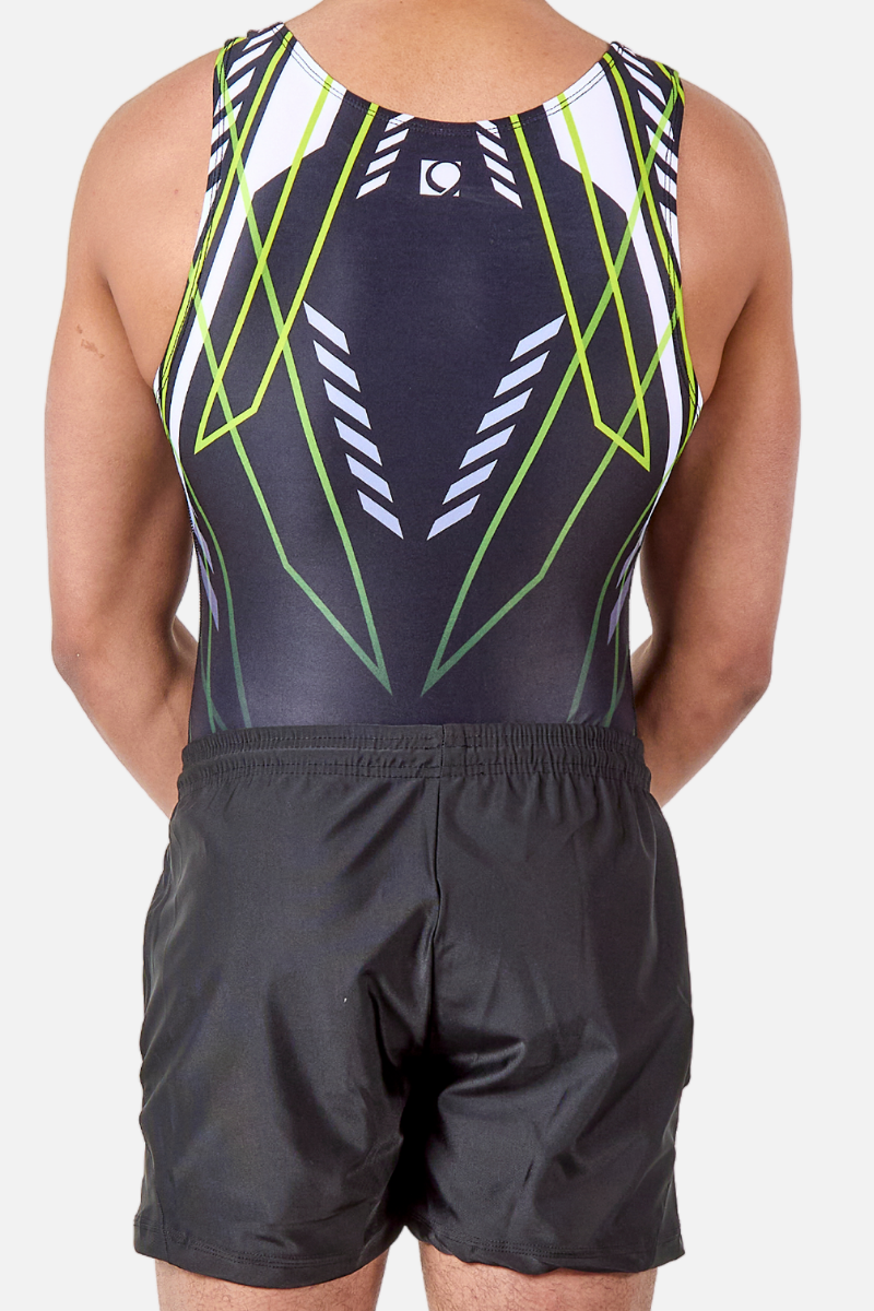 Delta Men's Gymnastics Leotard | Quatro Gymnastics — Quatro Gymnastics UK
