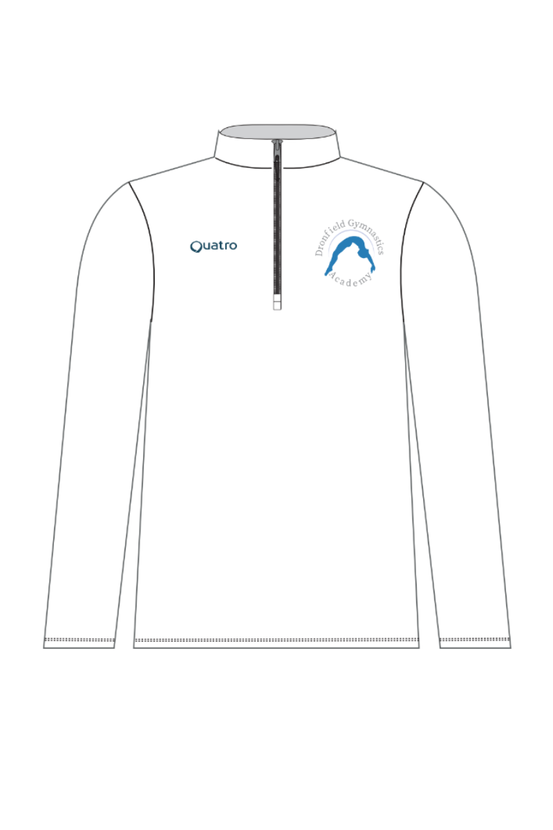 Dronfield Gymnastics 25 D1 RV2 Unisex Zip Top