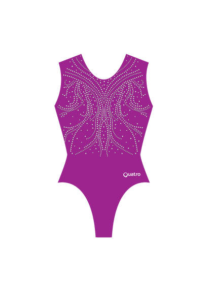 VGA Blackberry Annette Brown Competition Leotard
