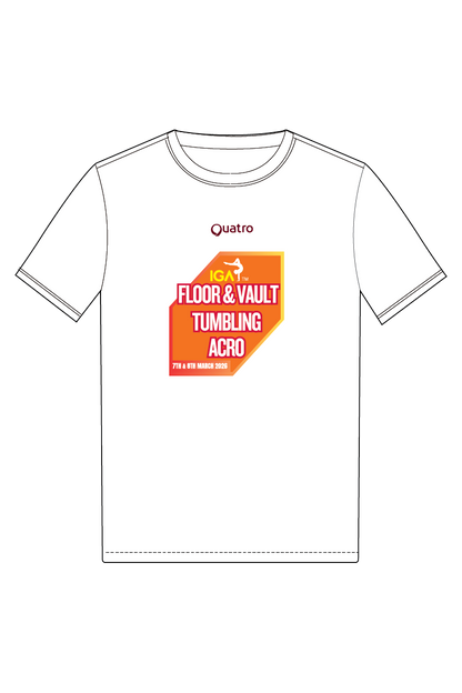 IGA FLOOR AND VAULT TUMBLING ACRO T-SHIRT