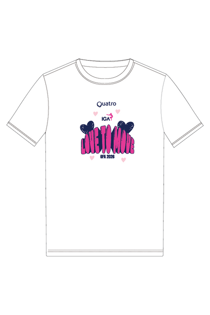 IGA Love To Move T-shirt