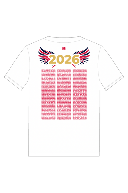 English Championships White Unisex T-Shirt