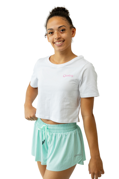 Pastel Mint Butterfly shorts