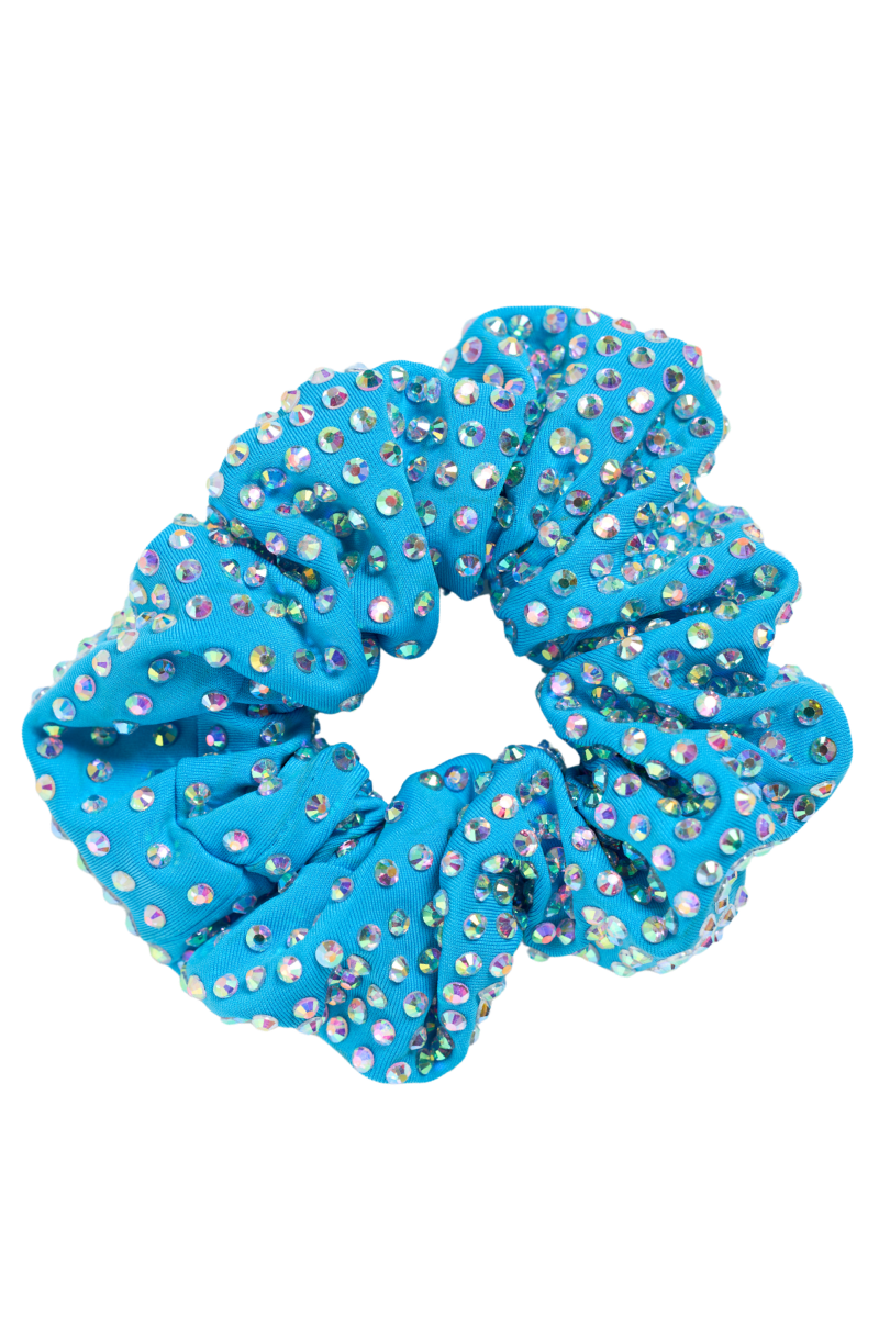 Ocean Scrunchie with extra stones