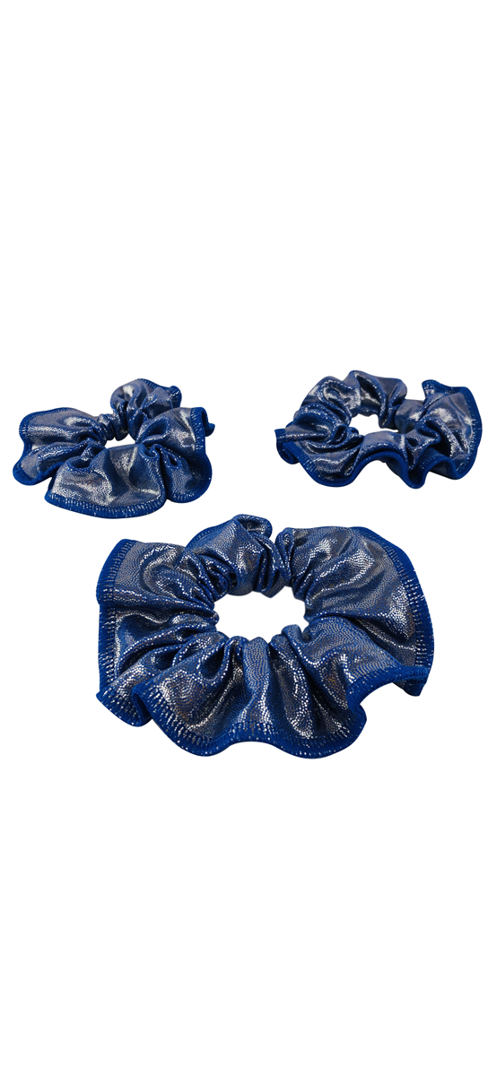 Royal Gunmetal Scrunchie