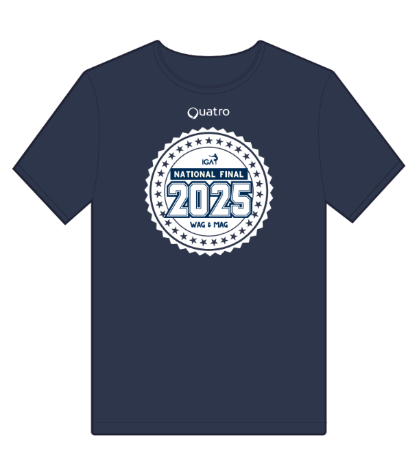IGA WAG MAG NATIONAL FINALS T-SHIRT - MILTON KEYNES