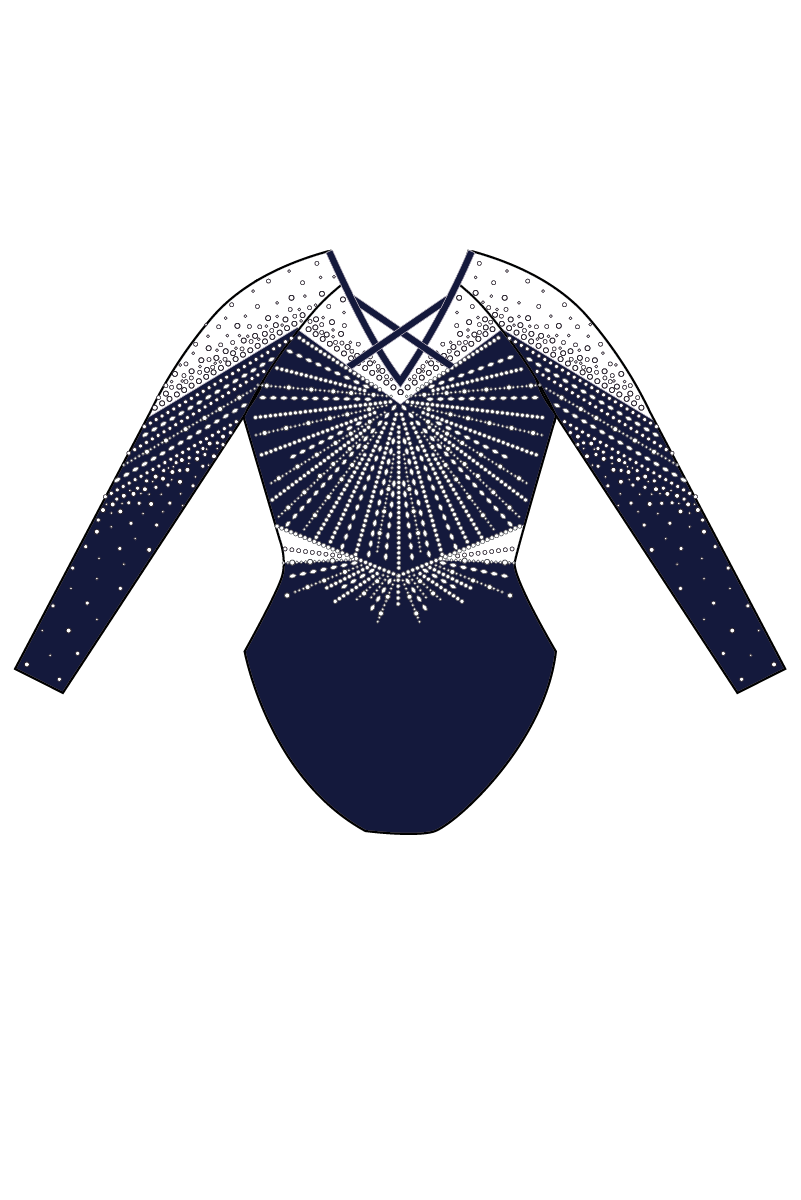 English Gymnastics Online Boutique Comp Leotard: Design 1B
