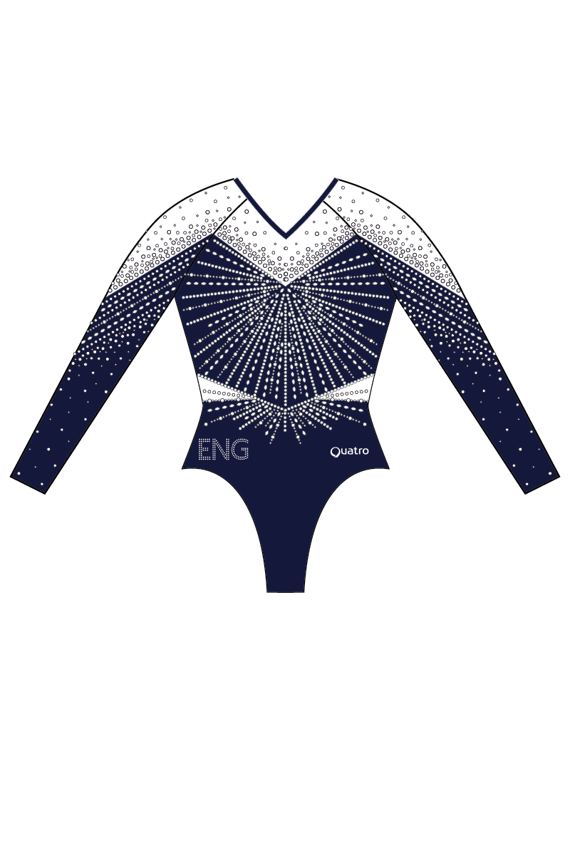 English Gymnastics Online Boutique Comp Leotard: Design 1B