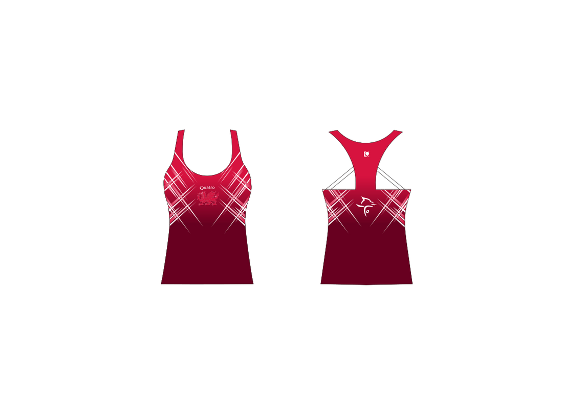 Welsh Gymnastics WAG Vest