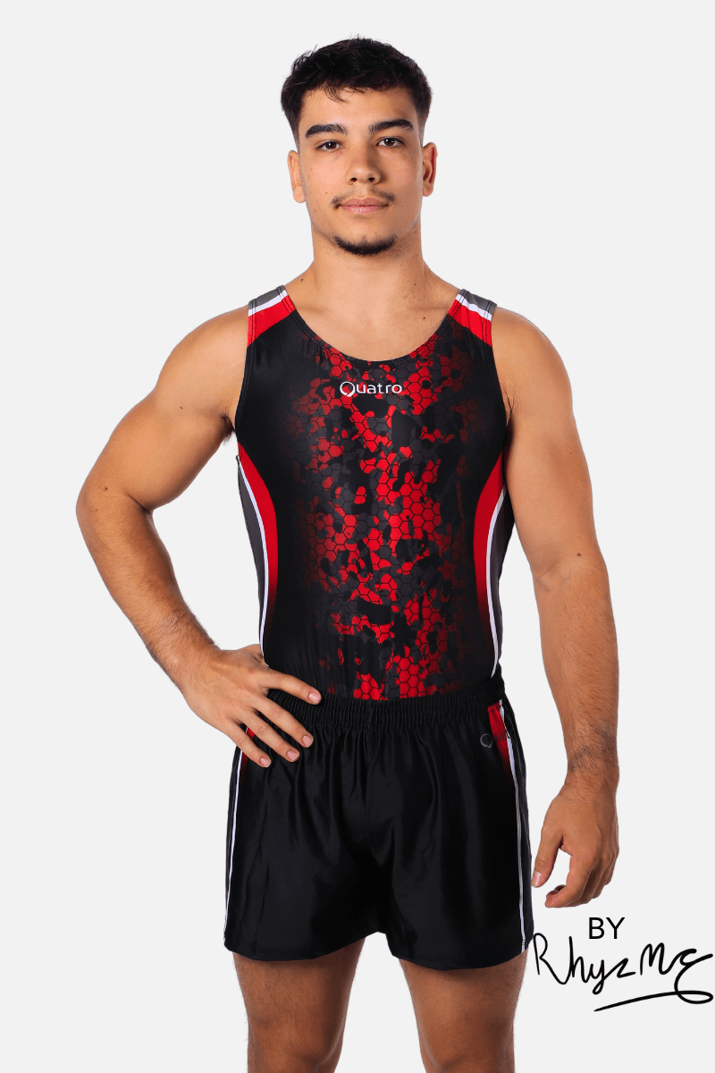 Alpha Men's Gymnastics Leotard | Quatro Gymnastics