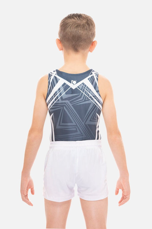 Ares Navy Mens Leotard - configurable - Quatro Gymnastics UK