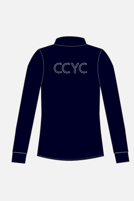 CCYC Navy Yoga Fit Jacket - Configurable - Quatro Gymnastics UK