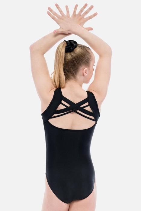 COGC Black Lycra Mae Tank - Configurable - Quatro Gymnastics UK