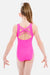 COGC Hot Pink Lycra Mae Tank - Configurable - Quatro Gymnastics UK