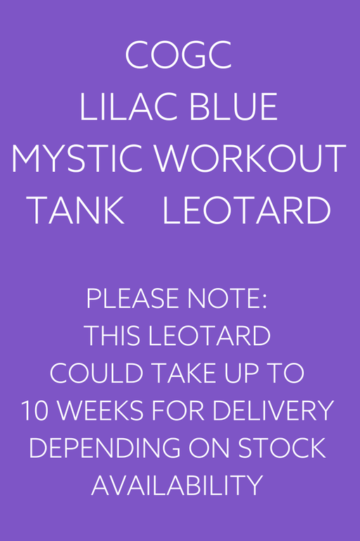 COGC Lilac Blue Mystic Tank - Configurable - Quatro Gymnastics UK