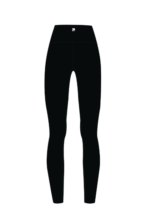 Colchester Gymnastics Black Yoga Fit Leggings - Configurable - Quatro Gymnastics UK