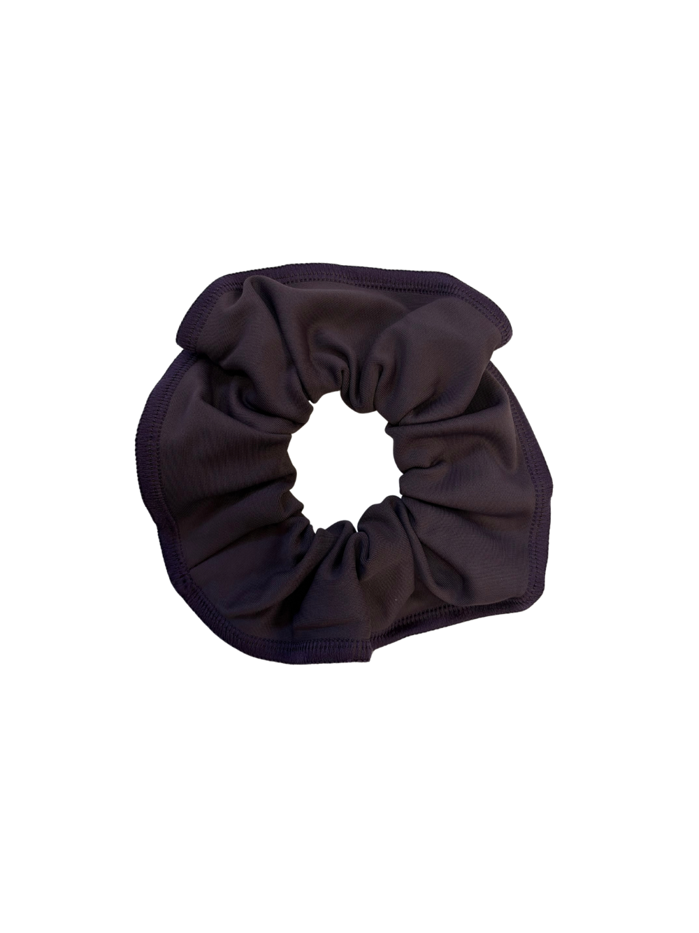 Dark Purple Lycra Scrunchie