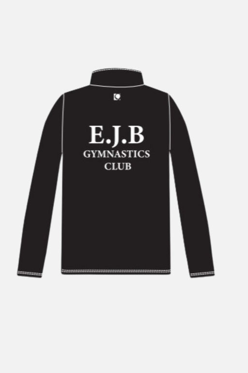 EJB Black Unisex Jacket with Vinyl Logo - Configurable - Quatro Gymnastics UK